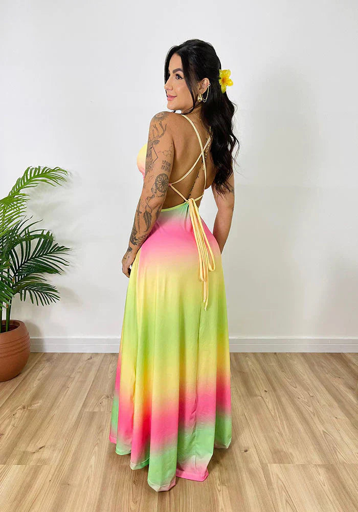 Vestido tays tie dye